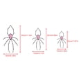thumbnail image 2 of LHWEN Halloween Decoration Indoor Outdoor Hanging Props Festive Pendant Easy to Install Material Pattern for Doors Trees Yards Gardens Patios Holiday Party Decor, 2 of 5