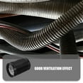thumbnail image 3 of Raindrops Dryer Vent Hose Aluminum Dryer Vent Pipe Enhanced Flexibility Dryer Vent Flexible Hose For Easy Setup Portable Extension Hose, 3 of 8