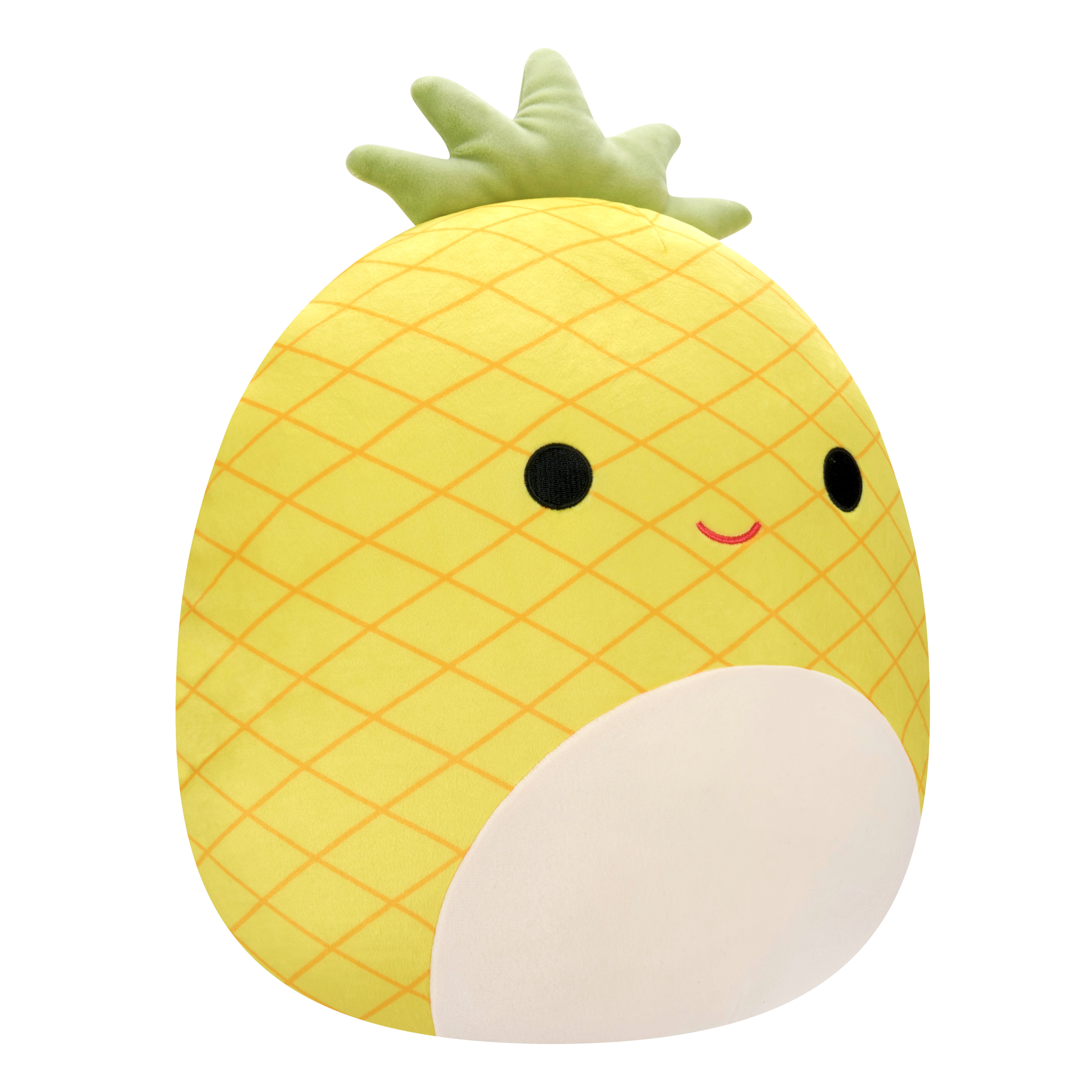 Squishmallows 12 inch Maui the Yellow Pineapple with Green Top - Child's Ultra Soft Plush Toy