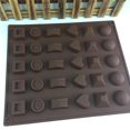 thumbnail image 3 of Cake pans molds new chocolate-shaped drop glue mold pyramid-shaped cake decorates the mold 2pcs (HTOOQ), 3 of 4