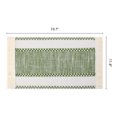 thumbnail image 6 of Farmhouse Placemats Set of 6 Placemats for Dining Table Decor Indoor Table Mat Wipe Clean Green 19.7x11.8inch, 6 of 6