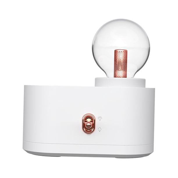 Humidificadores de 350 ml, niebla fría silenciosa recargable con difusor blanco Gloria Humidificador