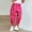 142#Pink, variant on lkfuzj Men's All-season Breathable Polyester Cotton Spandex Blend Elastic Waist Drawstring Loose Fit Casual Pants for Outdoor Yoga Work Beach Casual Activities
