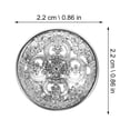 thumbnail image 3 of 20 piezas botones de costura, botones decorativos para ropa, botones de ropa de estilo occidental, decoraciones, botones DIY, 3 of 5