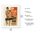 thumbnail image 2 of The Personality Kid - Starring Pat O'Brien and Claire Dodd - Vintage Film Movie Poster c.1934 - Fine Art Rolled Canvas Print 20in x 26in, 2 of 4