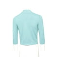 thumbnail image 4 of G-Style USA Women's 3/4 Sleeve Open Front Cropped Cardigan Sweater (S-XL), 4 of 7