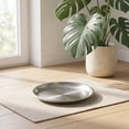 thumbnail image 5 of JWGIETK 4-Pack Stainless Steel Cat Food Bowls, Shallow Whisker-Friendly Dishes with Non-Slip Silicone Base, 5 of 6