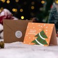 thumbnail image 1 of Ganfancp Set de Tarjetas de Navidad Incluye Tarjetas de Alta Calidad Sobres y Adhesivos Decorativos Ideal para Deseos Navideños Ofertas y Liquidaciones Tarjeta de Felicitación X 2, Sobre X 2, Pegatin, 1 of 6