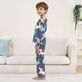 thumbnail image 4 of Cute Unicorn Cozy Soft Long Sleeves Top and Pants 2 Piece Cool Pjs Pajamas Set Sleepwear Size 3-11Y, 4 of 6