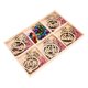thumbnail image 5 of Adornos de Madera de Navidad ANGGREK 30 Unids/set, 5 of 7