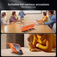 thumbnail image 6 of Decase Case for Samsung Galaxy Z Fold 6, Shockproof Magnetic 360° Rotating Kickstand Phone Case, Wireless Charging Supported,Orange, 6 of 7