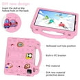 thumbnail image 3 of SaniMore for iPad 10th Generation 10.9" 2022 EVA Kids Case, Skid-Proof Texture Case with Pencil Holder Hand Strap & Foldable Kickstand Shockproof Protective Case for Boys Girls, Pink, 3 of 8
