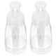 thumbnail image 3 of 2pcs 180ml Transparent Powder Spray Bottles Portable Salon Barber Spray Bottle, 3 of 4