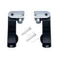 thumbnail image 1 of koolsoo Motorcycle Foot Rests Non Slip Comfortable Ride Portable Foldable Foot Pedal black, 1 of 9