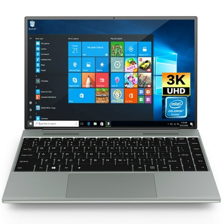 XOPPOX Newest 13.5" Full HD 1080p Laptop Computer, Ultra Slim Portable Windows 10 Home PC Laptop with Intel Celeron N4020 Processor/ Dual Core/ 8GB RAM/ 128GB SSD for Students and Business