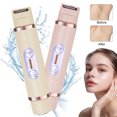 thumbnail image 1 of Women Electric Shaver USB Rechargeable Double Head IPX7 Waterproof Portable Face Body Bikini Area Arm Leg Hair Removal Epilator Razor Trimmer, 1 of 8