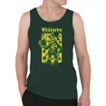 thumbnail image 2 of Slainte Skeleton Leprechaun St. Patricks Day Cheers Design Men's Tank Top, 2 of 3