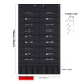 thumbnail image 2 of PENGXIANG 600D Oxford Cloth Storage Pocket Chart Multifunctional Wall File Organizer 20 Compartments Office Wall Pocket Bag File Pocket Hanging Storage Container for Home Office School, 2 of 9