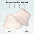 thumbnail image 2 of Cauagu Colorful Dots for Unisex Bucket Hat,Outdoor Summer Beach Fishing Sun Hat Hot Summer Reflective Bucket Hat Fun Outdoor Vacation Hat for Men and Women, 2 of 6