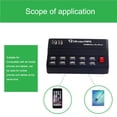 thumbnail image 2 of stanreset USB Chargeur avec Multi Ports Smart Station de Charge Hub Socket Multi-Port Chargeur Rapide Bande d'Alimentation pour Tablette de Téléphone Mobile, 2 of 8