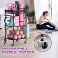 thumbnail image 3 of Estante metálico de almacenamiento VOPEAK para esterilla de yoga y gimnasio, 3 of 7