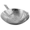 Stainless Steel Stir Fry Skimmer Strainer 25" Long Paddle Cazo Pala