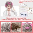 thumbnail image 4 of Alaiyaky Old Lady Costume 9 Pcs 100 100th Days of School Costume Dress Up Granny Grandma Cosplay Outfits, 4 of 7