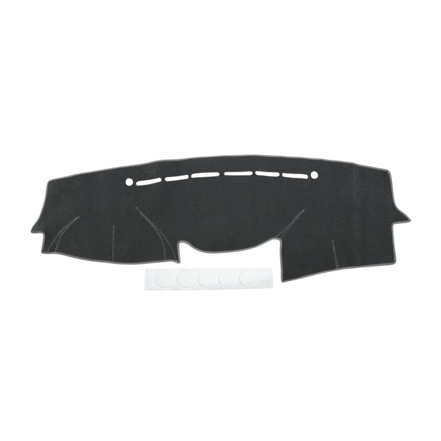 Cubierta del tablero compatible con Hyundai VeraCruz 2007-2012, alfombrilla de tablero frontal de poliéster y silicona gris antideslizante