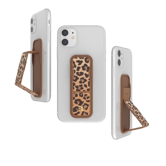 Soporte y Agarre para Teléfono RICHMOND & FINCH Diseño Suave de Leopardo