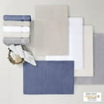 thumbnail image 4 of Madison Park Signature Marshmallow Bath Rug Silver 24x40", 4 of 14