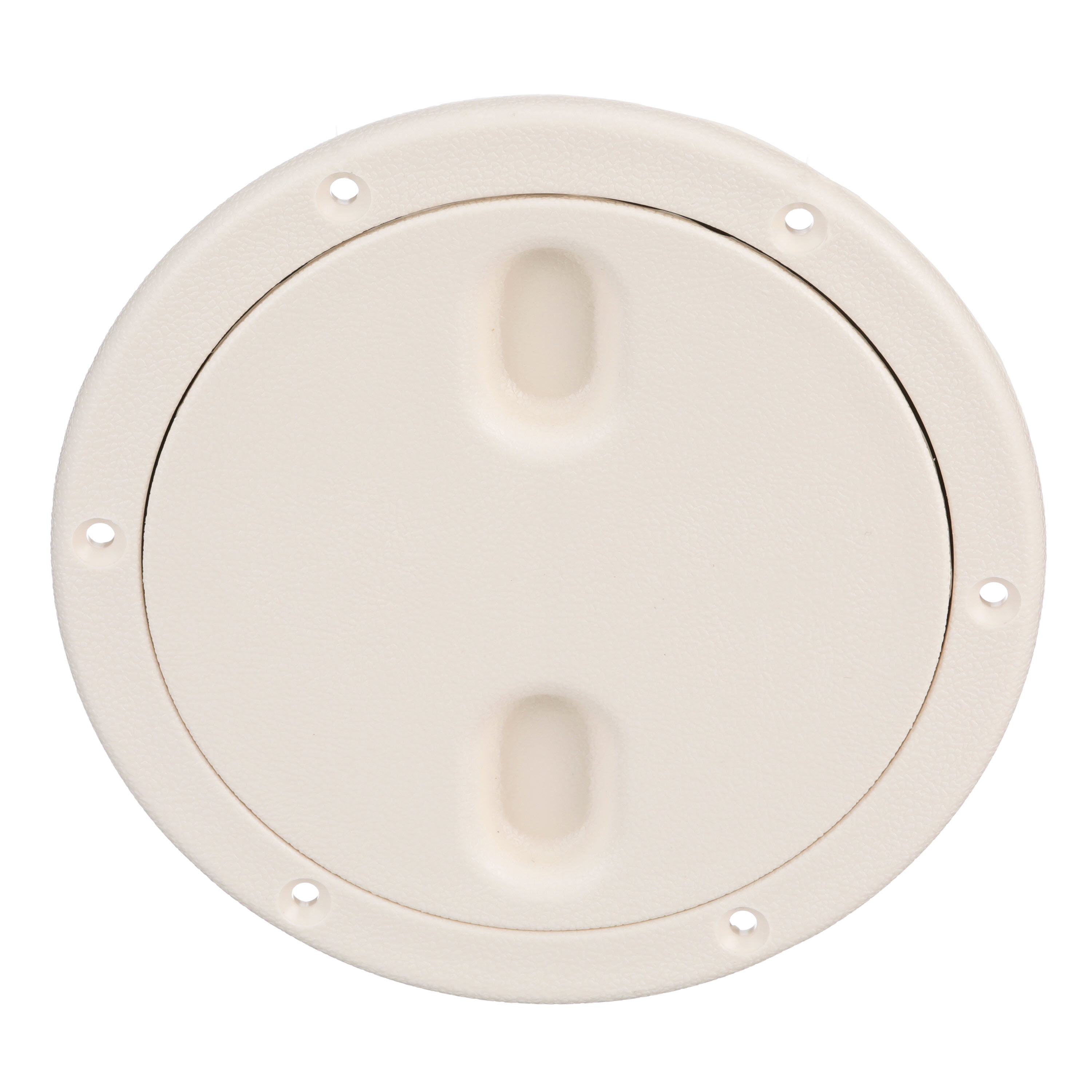 Arctic White Finish SEACHOICE 39601 Mounted Boat Plate Cover up to 4 Inches 