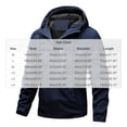 thumbnail image 4 of Mineart Men's Hooded Waterproof Softshell Jacket Zip Up Long Sleeve Windproof Coat, 4 of 4