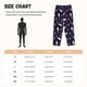 thumbnail image 3 of Balery Love Wine Pantalones de pijama para mujer, pijamas ultraligeros, pantalones de estar por casa-Medium, 3 of 6