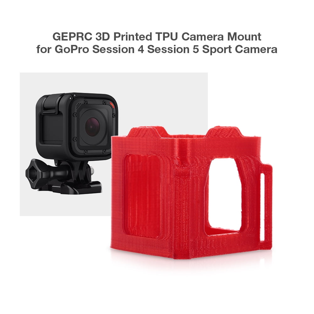 Geprc 3d Printed Tpu Camera Mount Camera Holder For Gopro Session 4 Session 5 Sport Camera For Fpv Racer Drone Walmart Com Walmart Com Geprc 3d Printed Tpu Camera Mount Camera Holder For Gopro Session 4 Session 5 Sport Camera For Fpv Racer Drone Walmart Com Walmart Com