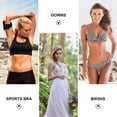 thumbnail image 6 of HAMPPLIES Silicone Bra Pads 1 Pair for Women Invisible Under Clothing Reusable Inserts, 6 of 7