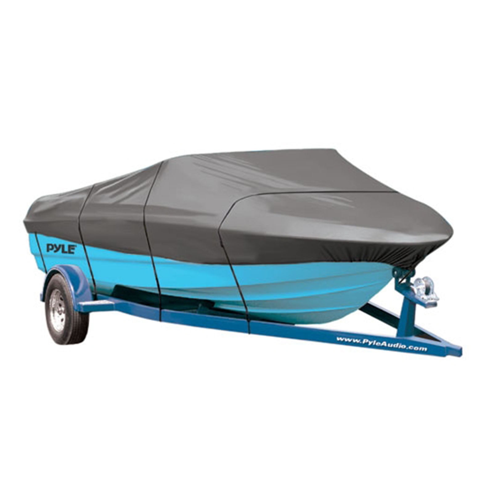Armor Shield Trailer Master Boat Cover 16'-18.5'L Beam Width to 98" Fish, Ski Boats, & Pro Style Bass Boats by Pyle