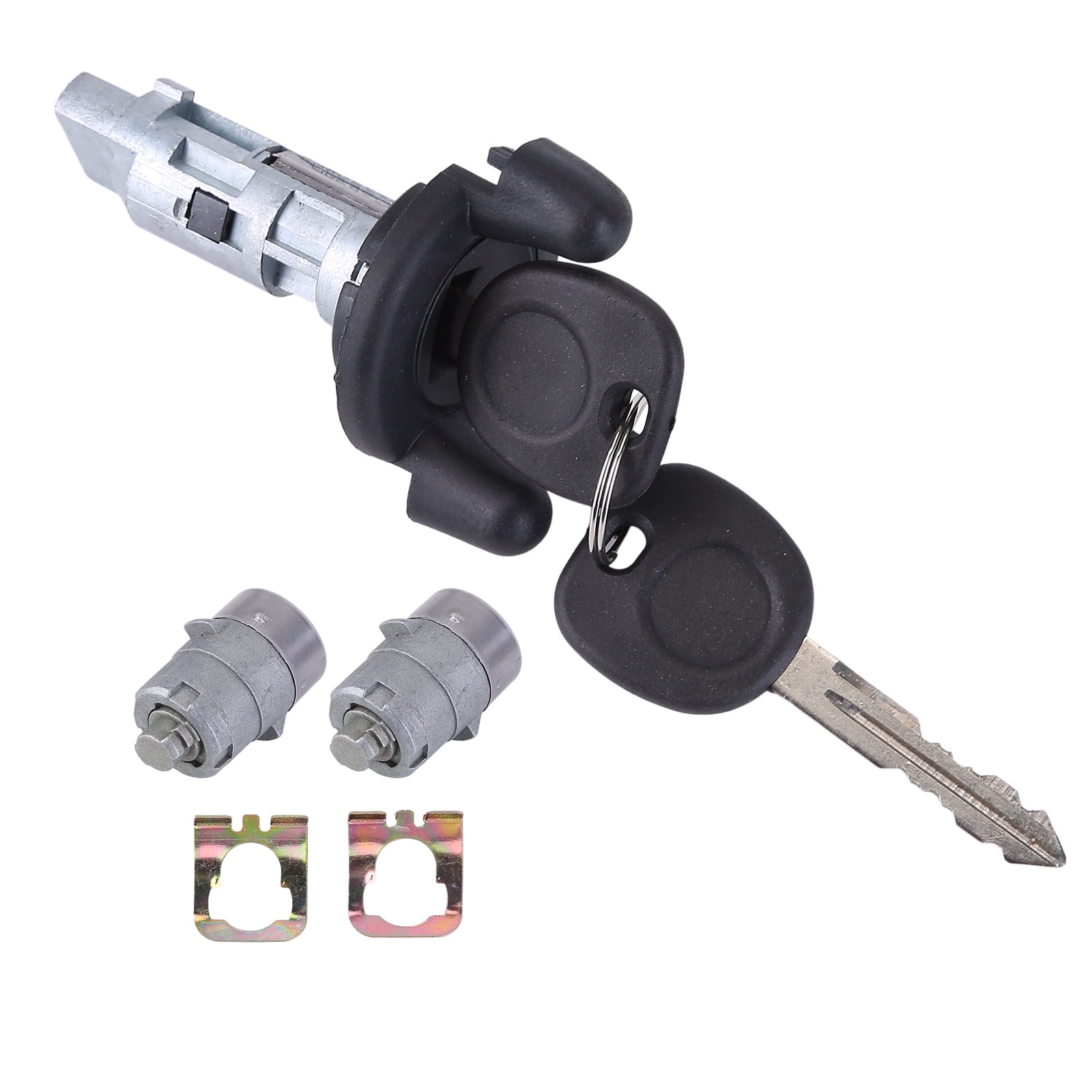 HUOEPU Door Lock Cylinder & Ignition Switch Kit for GMC Jimmy/Safari/Sierra/Savana/Yukon XL 1998-2005, for Chevy Silverado/Blazer/Express/Astro/Tahoe/Suburban 1998-2005, 12472980 15815961