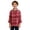 Z-a-watermelon Red, variant on LNMQLPDBS Baby Plaid Shirt Boys and Toddlers' Button Down Long Sleeved Shirts Lapel Tops Casual Outwear Boys Flannel Shirts Baby Unisex Clothes Green 2-3 Years
