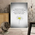 thumbnail image 2 of IDEA4WALL Framed Canvas Wall Art for Living Room, Bedroom Beautiful Quotes Canvas Prints for Modern Home Decoration Ready to Hang, 2 of 4