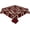 Lovelan3576, variant on Valentine''s Day Tablecloth 54x54inch, Polyester Table Cloth Cover for Dining Tables, Indoor Outdoor Use for Parties Gatherings, Waterproof Spillproof, Love Heart Red Black Plaid