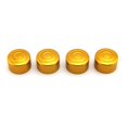 thumbnail image 3 of Xingzhi Premium 4x Head Caps Nut Covers for T120 Ride Gold Circle 0.6x0.9 Inch 1Set, 3 of 6