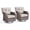 Beige, variant on Bellefurn Outdoor Swivel Rocker Patio Chairs Set of 2,High Back Outdoor Wicker Swivel Chairs Patio Swivel Glider Chairs,Patio Furniture Set for Porch,Balcony,Garden,Deck & Backyard