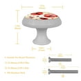 thumbnail image 5 of Ladybird Fluorescent Drawer Pulls with Screws: Round 4-Pack, Glow-in-the-Dark Knobs, Suitable for Cabinets, Wardrobes, Dressers - Furniture Decor with Dresser Knobs, Cabinet Pulls, 5 of 6