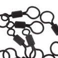 thumbnail image 3 of 25 Piezas de Pesca Cola Conector de Pesca Grande de Cuerpo Giratorios de acero Inoxidable, 3 of 8