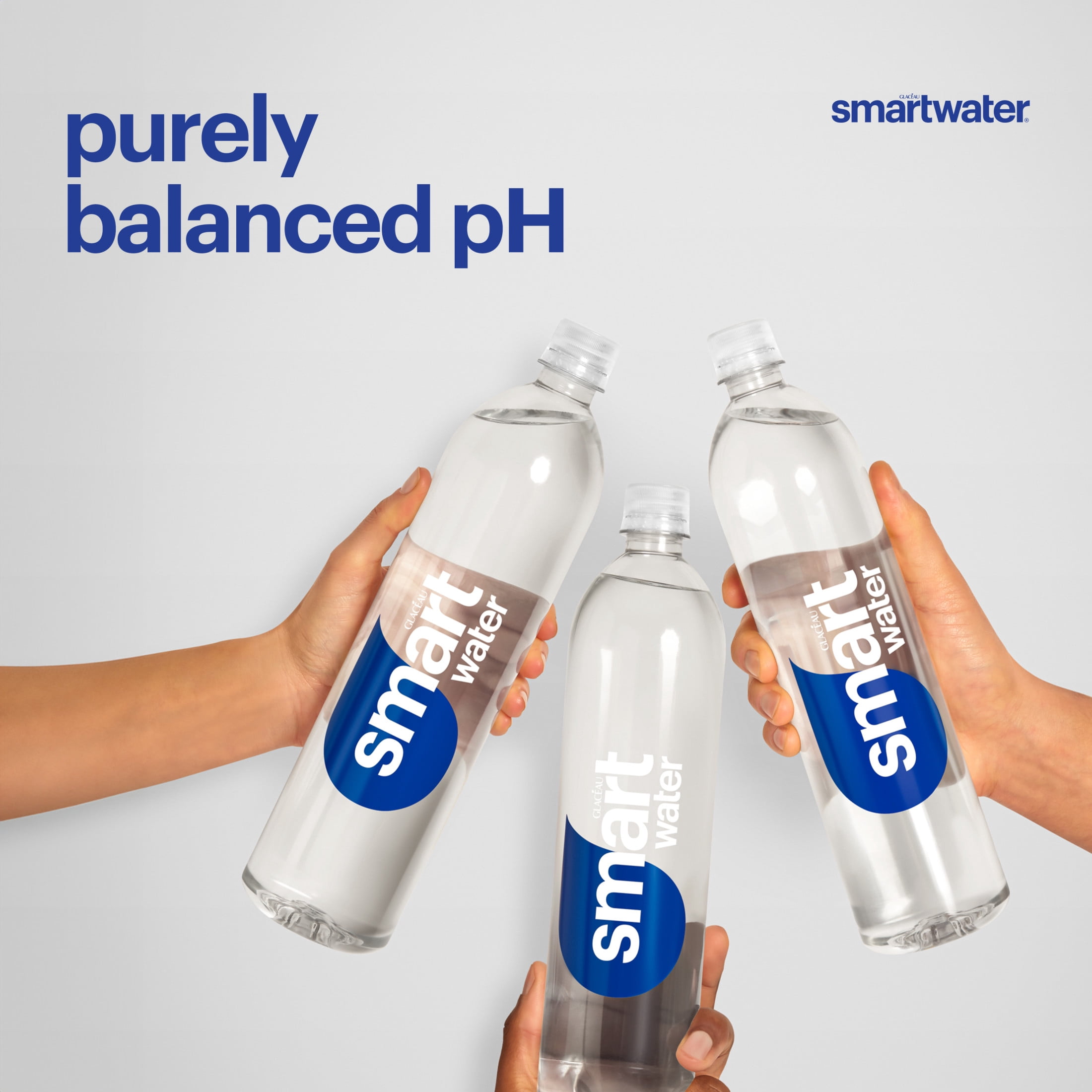 smartwater Vapor Distilled Water Bottle, 20 fl oz