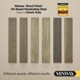 thumbnail image 4 of Minwax 700484444 Wood Finish Stain, Classic Gray, 1 Quart, (1 Piece, 1 Pack), 4 of 5