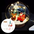 thumbnail image 4 of Bola de cristal Yuyangstore Adorno de luces LED luminoso Navidad, 4 of 8