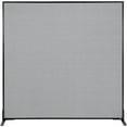 thumbnail image 2 of 60-1/4"W x 72"H Freestanding Office Partition Panel, Gray, 2 of 6
