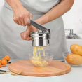 thumbnail image 2 of Potato Masher and Ricer Manual Juicer Squeezer Press Baby Food Supplement Machine Multifunctional Kitchen Tools CF-110, 2 of 5