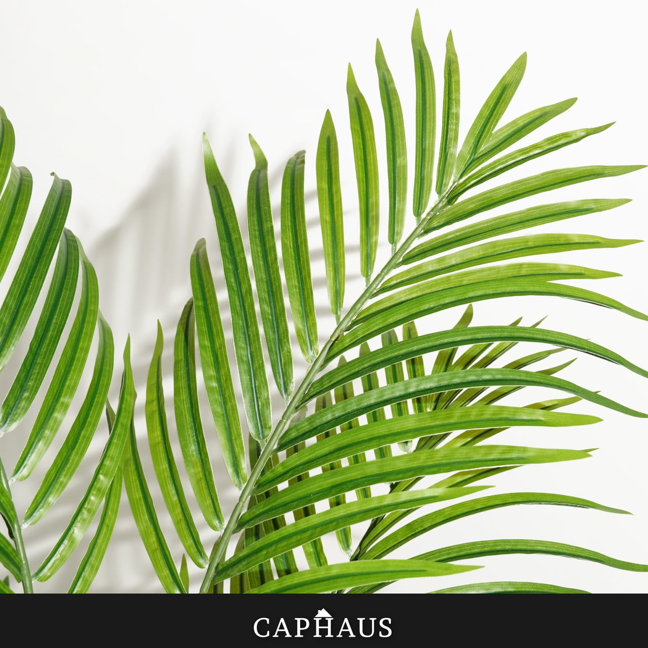 CAPHAUS Artificial Palm Tree, 5 / 6 / 7 Feet with 18 Trunks Faux Potted Tree for Home Office Modern Decoration, Faux Dypsis Lutescens Plant in Pot with Dried Moss, Indoor Gift for Housewarming